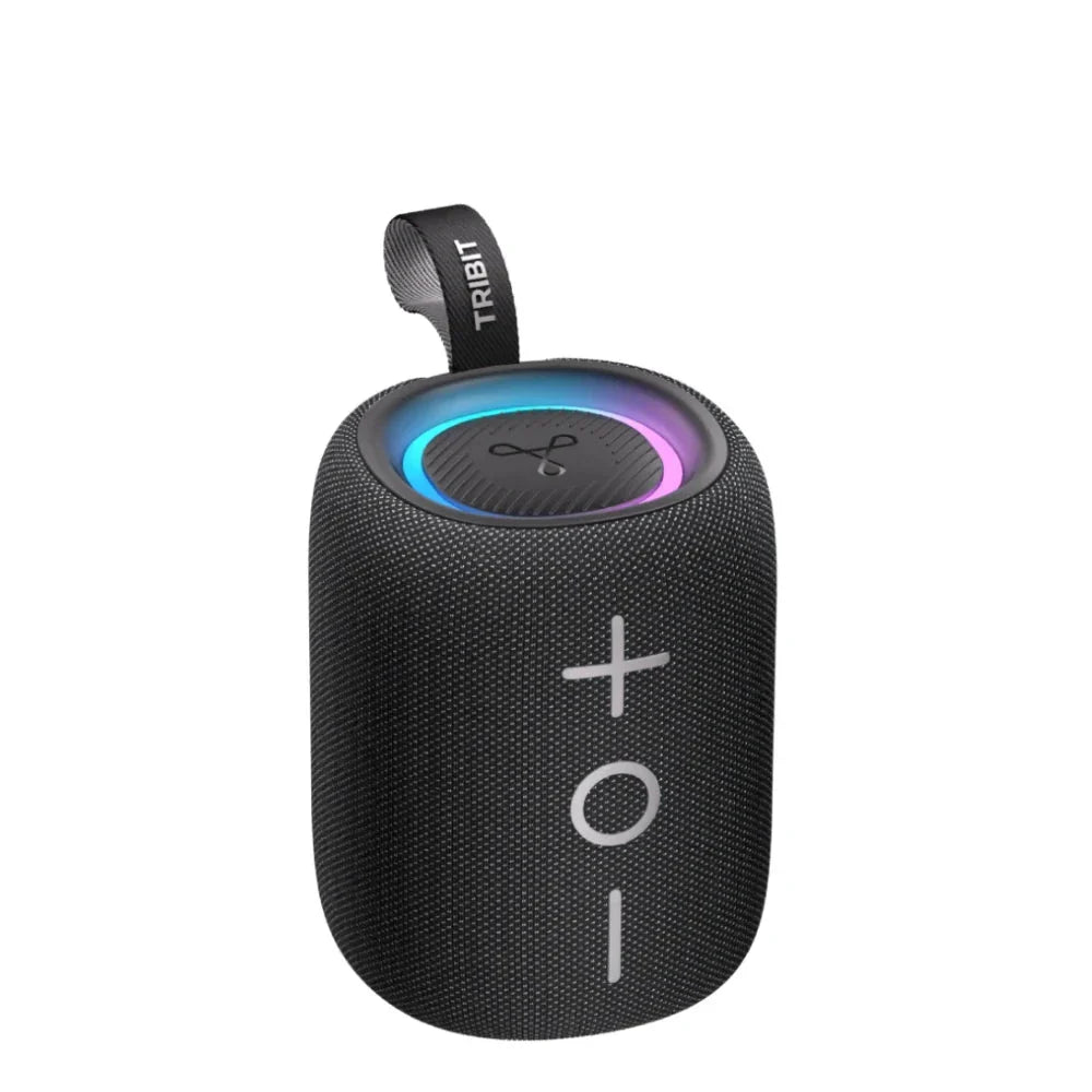Mini Bluetooth Speake with Waterproof and 12H Playtime (Black)