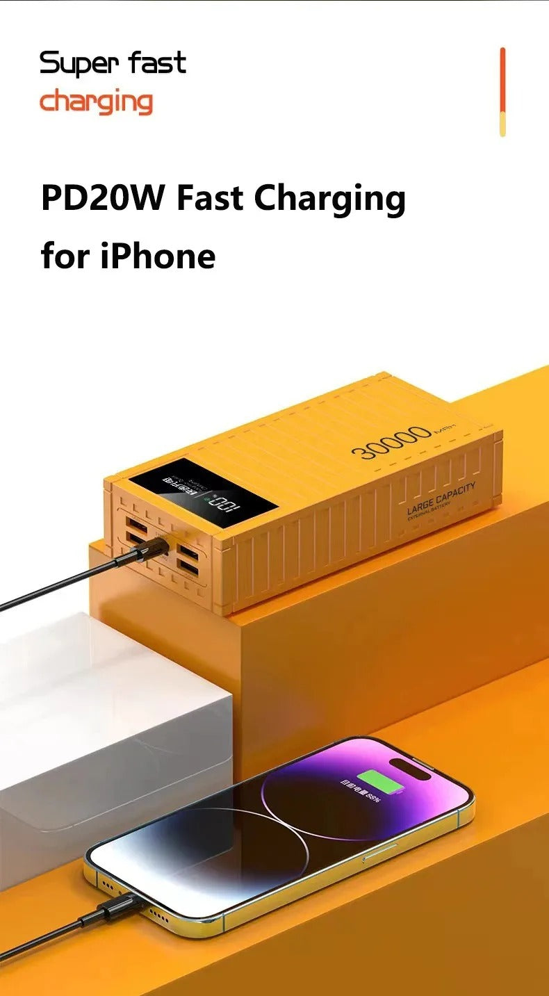 Charging Portable Power Bank with 80000mAh 66W